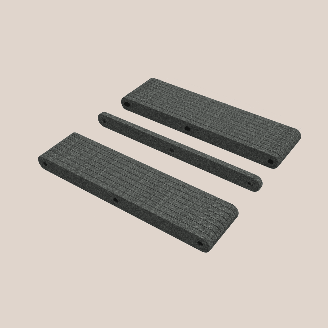 Replacement Charcoal Felt Slices for Long Cat Climber - Pryde Pets