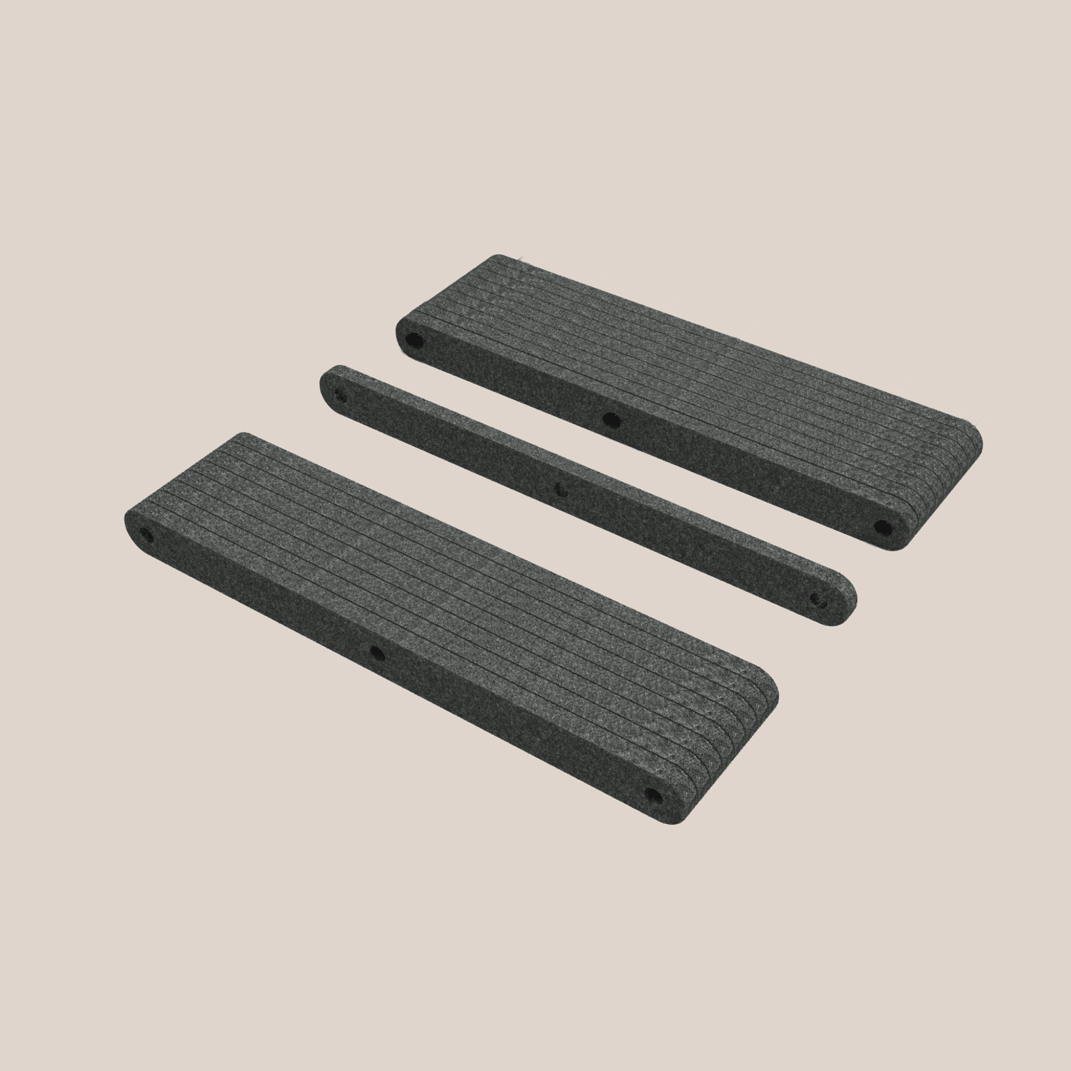 Replacement Charcoal Felt Slices for Long Cat Climber - Pryde Pets