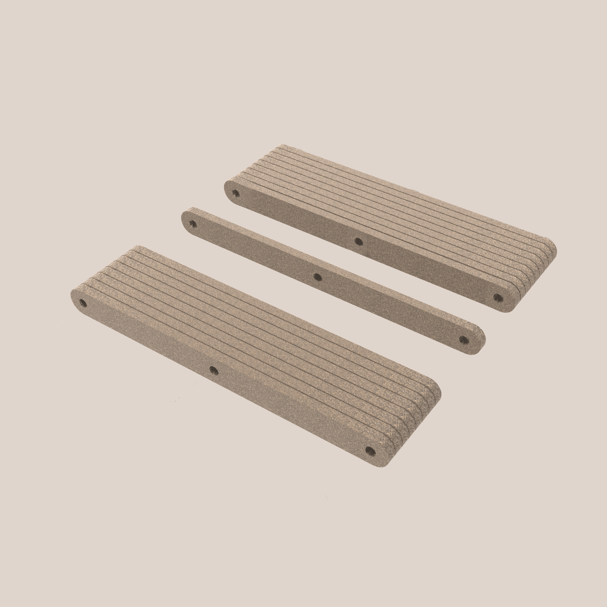 Replacement Oatmeal Felt Slices for Long Cat Climber - Pryde Pets