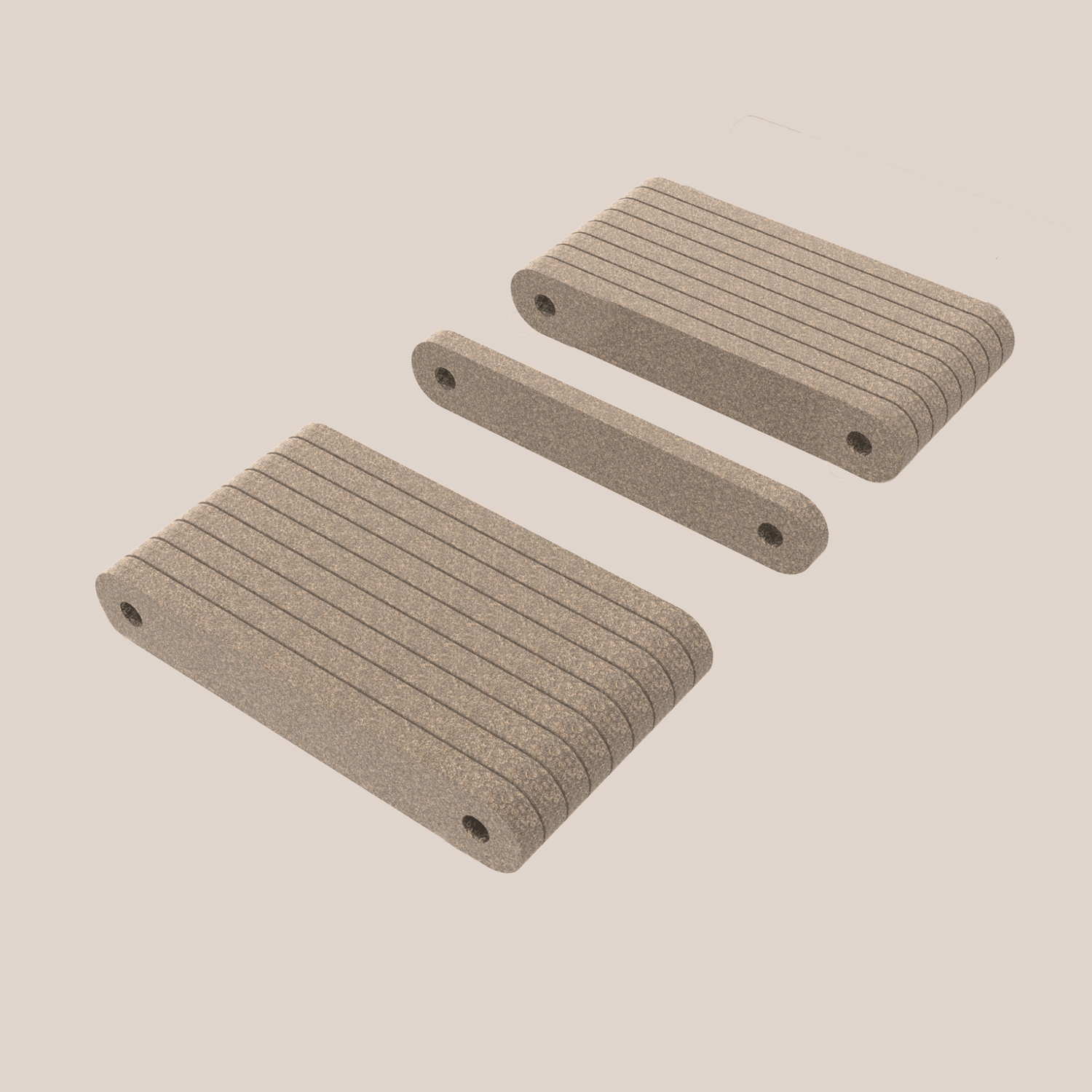 Replacement Oatmeal Felt Slices for Short Cat Climber - Pryde Pets