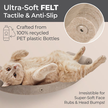 Set of 4 Oatmeal Cat Climbers - Pryde Pets
