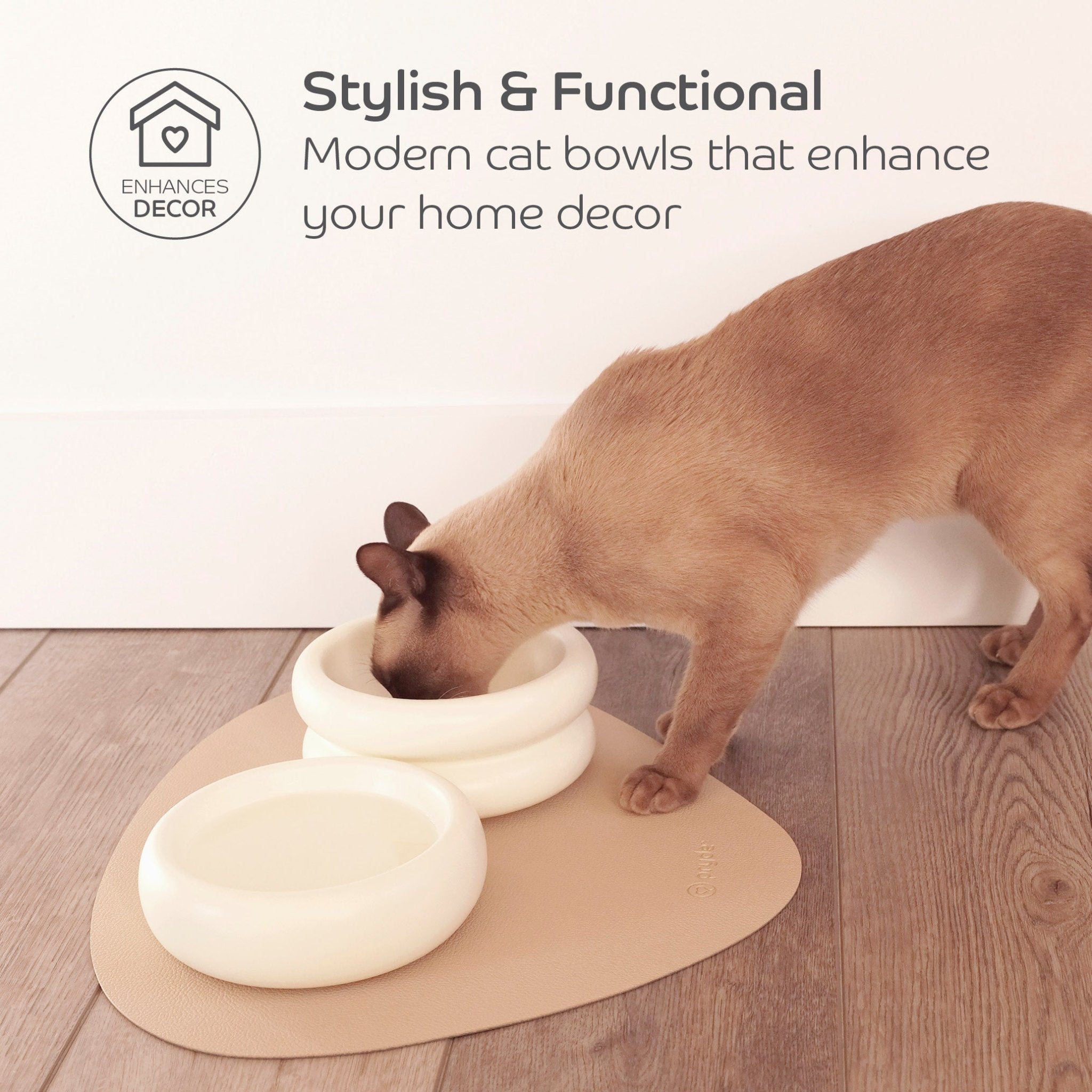 Ceramic Dining Bowl - Pryde Pets